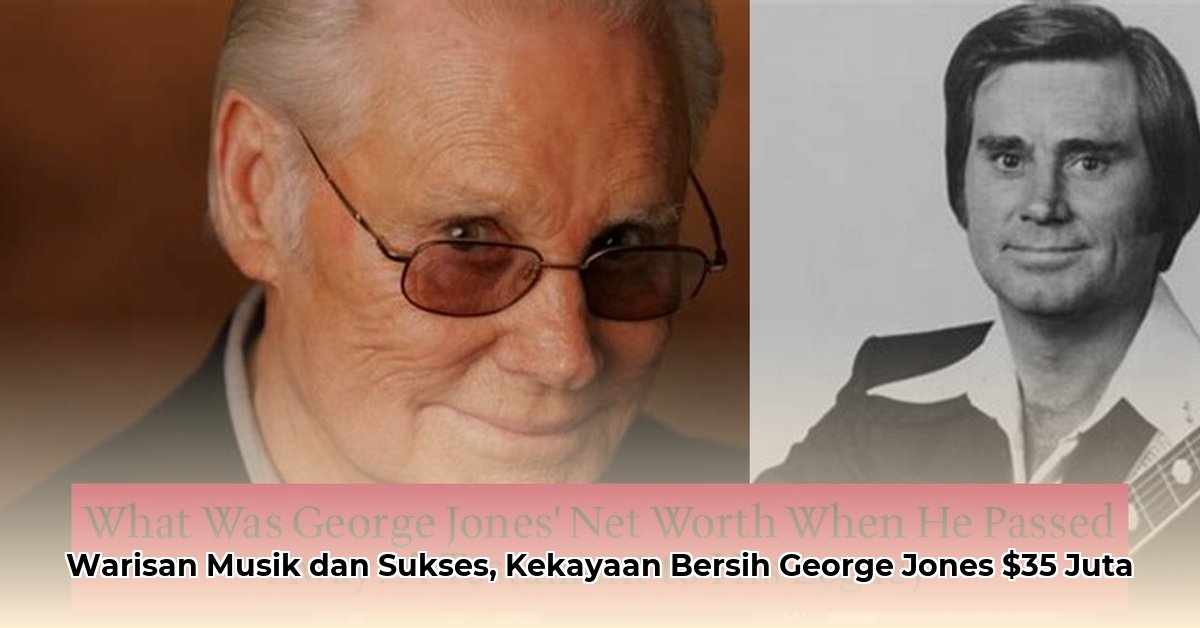 what was george jones net worth